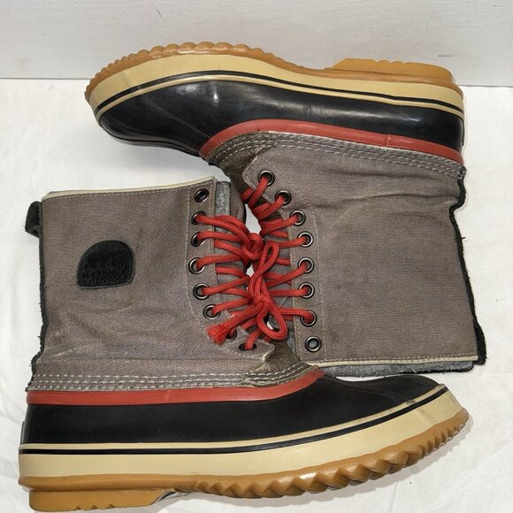 Men\'s Sorel Premium Gray Black CVS 1560-030 Boots Size 10 main image 9